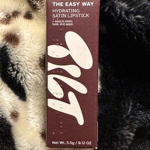 TILT Hydrating Satin Lipstick - Rich Burgundy